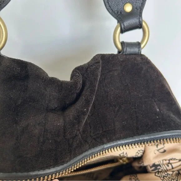 RARE Vintage Juicy Couture Velour Purse - Picture 10 of 16